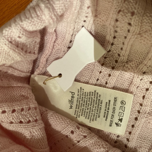 NWOT gorgeous pointelle Aritzia summer sweater - Picture 4 of 6